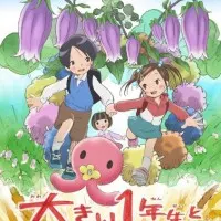 Постер аниме Большой первоклассник и маленькая второклассница