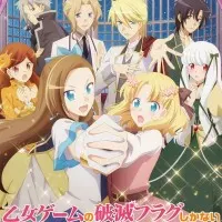 Постер аниме Моя реинкарнация в отомэ-игре в качестве главной злодейки