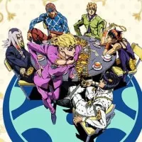 Постер аниме Невероятное приключение ДжоДжо: Золотой ветер